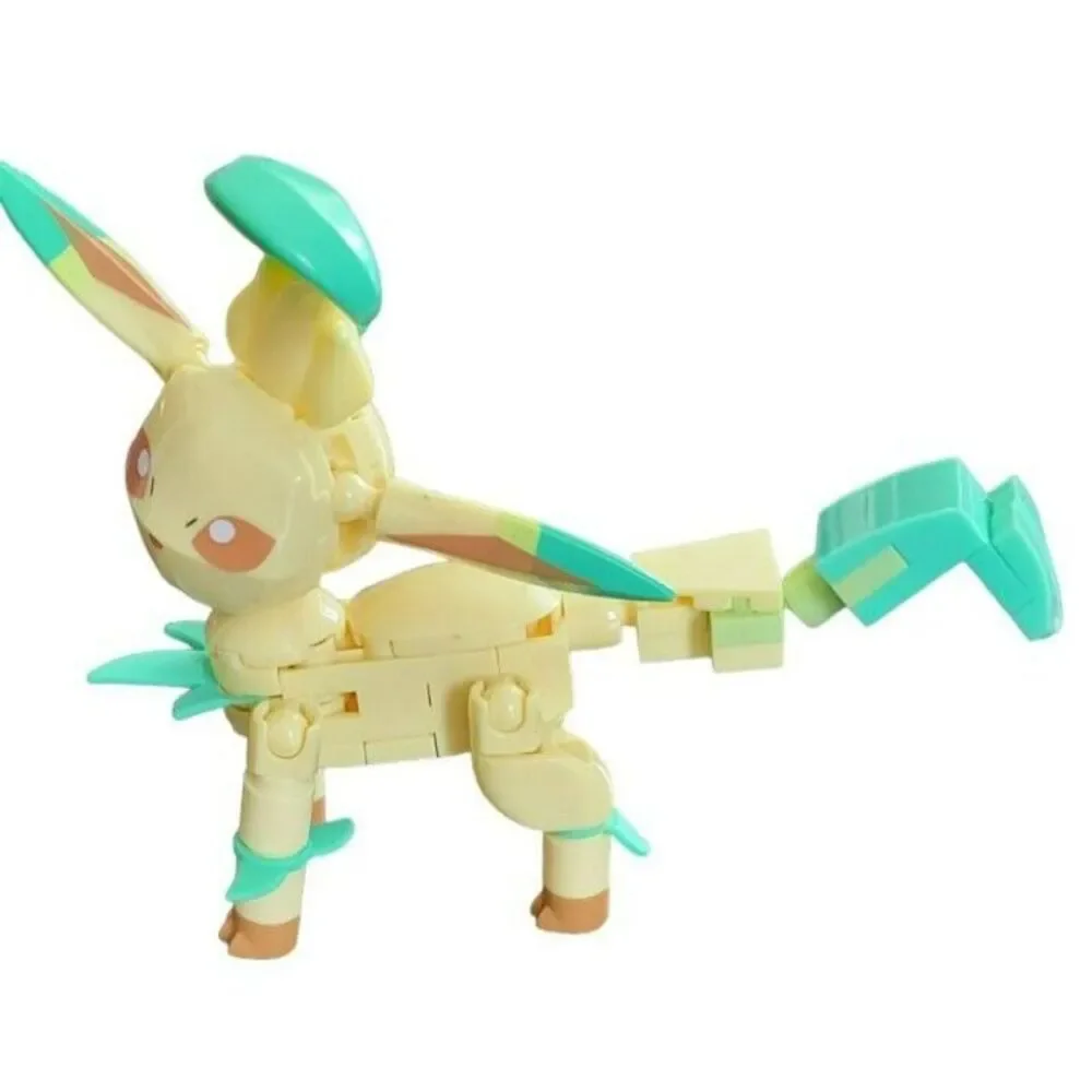 Mega Construx Pokemon Leafeon Articulated Building Set Figure GFV80